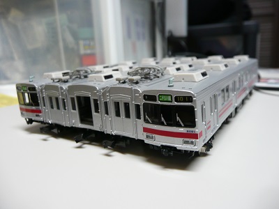 東急8090系 模型