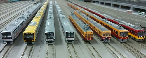 京阪電鉄 鉄道模型