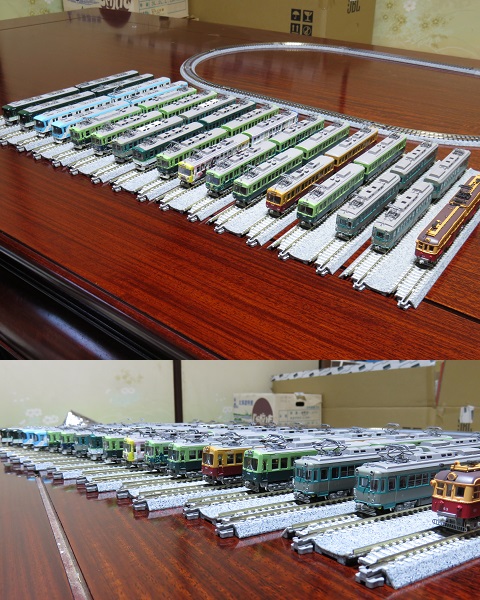 京阪電車110周年　模型