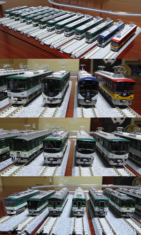 京阪電車110周年　模型　谷風皐月