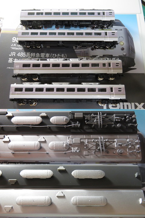 TOMIX「JR485系特急電車（ひたちカラー）」② » たまでんクラブ