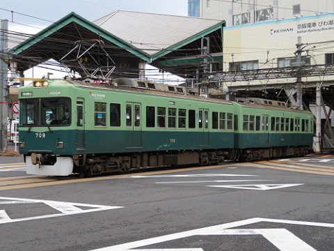 京阪700形　旧塗装
