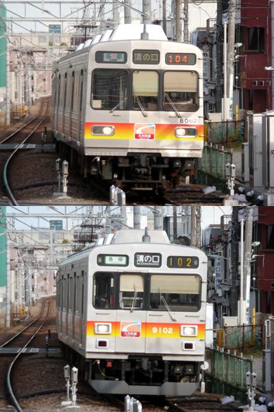 東急大井町線 8090系 9000系